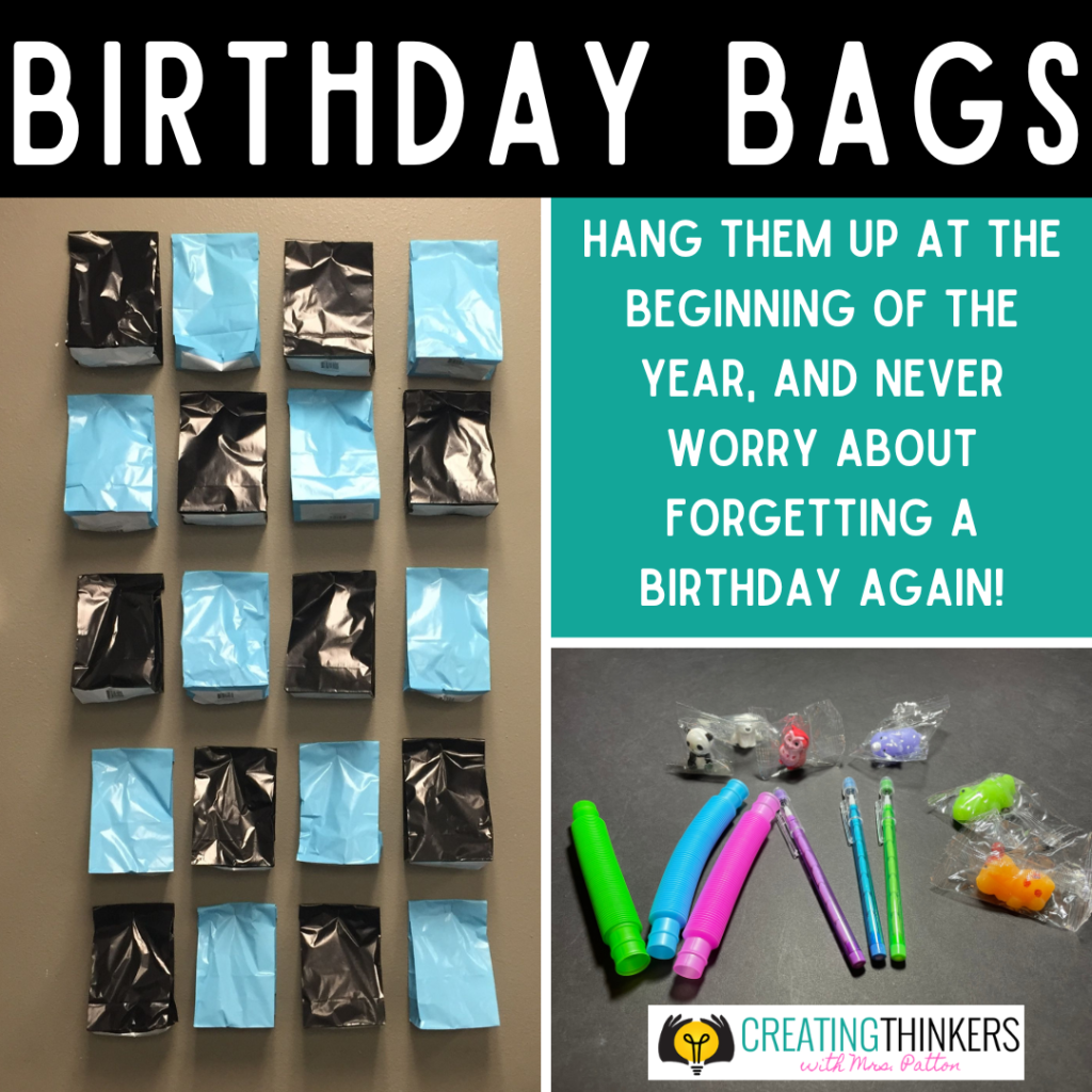 image of birthday bags